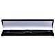Newcastle United FC Black IP Leather Bracelet