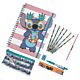 Lilo & Stitch Aloha Hawaii A4 Bumper Stationery Set-TM-06122
