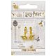 Harry Potter Gold Plated Golden Snitch Hoop Earrings-TM-06622