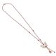Wicked Rose Gold Glinda Butterfly Necklace
