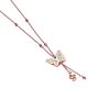 Wicked Rose Gold Glinda Butterfly Necklace