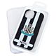 Newcastle United FC iPhone 15 Striped Hard Case