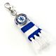 Chelsea FC Blue Bar Scarf Bag Charm