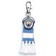 Manchester City FC Blue Bar Scarf Bag Charm