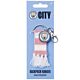 Manchester City FC Pink Bar Scarf Bag Charm