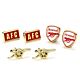 Arsenal FC Stud Earring Set