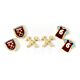 West Ham United FC Stud Earring Set-TM-07288