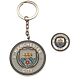 Manchester City FC Keyring & Badge Set
