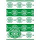 Celtic FC Text Gift Wrap-TM-07267