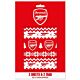 Arsenal FC Christmas Gift Wrap