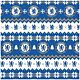 Chelsea FC Christmas Gift Wrap