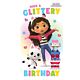 Gabby's Dollhouse Glittery Birthday Card