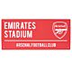 Arsenal FC Colour Street Sign