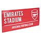 Arsenal FC Colour Street Sign