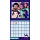 K-Pop Demon Hunters Square Calendar 2026