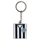Newcastle United FC Retro Shirt Keyring-TM-06412