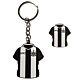 Newcastle United FC Home Shirt Keyring & Badge Set