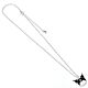 Kuromi Silver Plated Necklace
