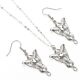 The Lord Of The Rings Evenstar Necklace & Earrings Gift Box