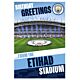 Manchester City FC Pop-Up Birthday Card