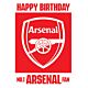 Arsenal FC 3D Lenticular Birthday Card