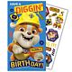 Paw Patrol Birthday Card With Stickers