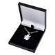 Aston Villa FC Silver Plated Boxed Pendant LN