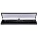 Aston Villa FC Black IP Leather Bracelet