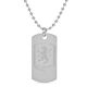 Aston Villa FC Engraved Dog Tag & Chain-TM-07957