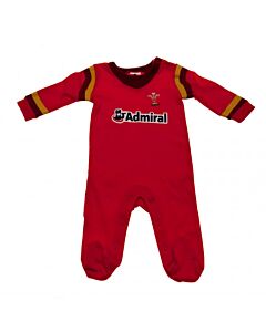 Wales RU Sleepsuit 12/18 mths GD Maznun Football