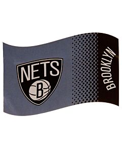 Brooklyn Nets Fade Flag Maznun Football