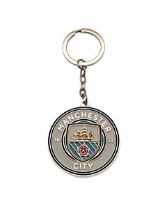 Manchester City FC Crest Keyring Maznun Football