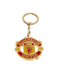 Manchester United FC Crest Keyring Maznun Football