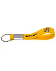 Scottish FA Silicone Keyring Maznun Football