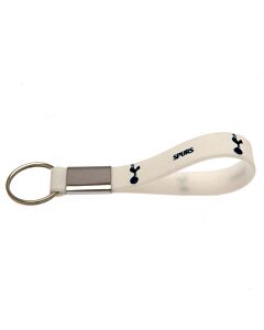 Tottenham Hotspur FC White Silicone Keyring Maznun Football