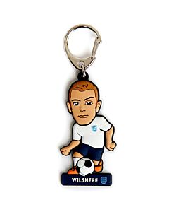 England FA PVC Keyring Wilshere-68708 Maznun Football