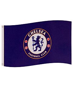 Chelsea FC Core Crest Flag Maznun Football