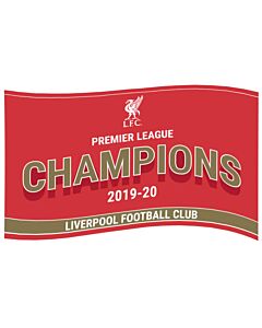 Liverpool FC Premier League Champions Flag Maznun Football