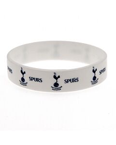 Tottenham Hotspur FC White Silicone Wristband Maznun Football