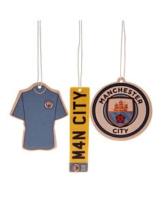 Manchester City FC 3pk Air Freshener Maznun Football