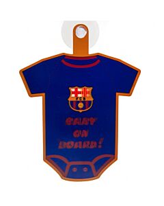 FC Barcelona Baby On Board Sign Maznun Football
