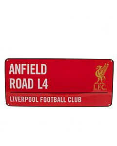 Liverpool FC Colour Street Sign Maznun Football