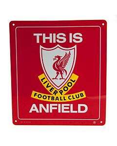 Liverpool FC This is Anfield Sign Maznun Football