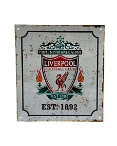 Liverpool FC Retro Logo Sign Maznun Football