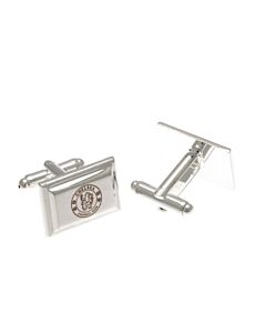 Chelsea FC Silver Plated Cufflinks Maznun Football