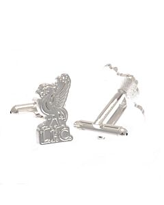 Liverpool FC Silver Plated Formed Liverbird Cufflinks Maznun Football
