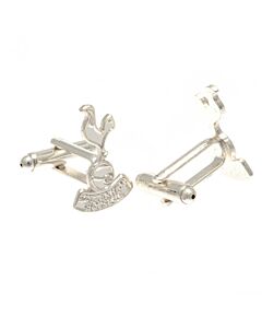 Tottenham Hotspur FC Silver Plated Formed Cufflinks Maznun Football