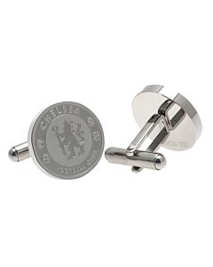 Chelsea FC Stainless Steel Formed Cufflinks Maznun Football