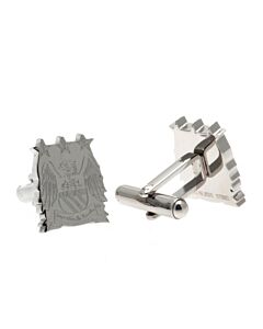 Manchester City FC Stainless Steel Formed Retro Cufflinks Maznun Football