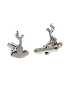 Tottenham Hotspur FC Stainless Steel Formed Cufflinks Maznun Football